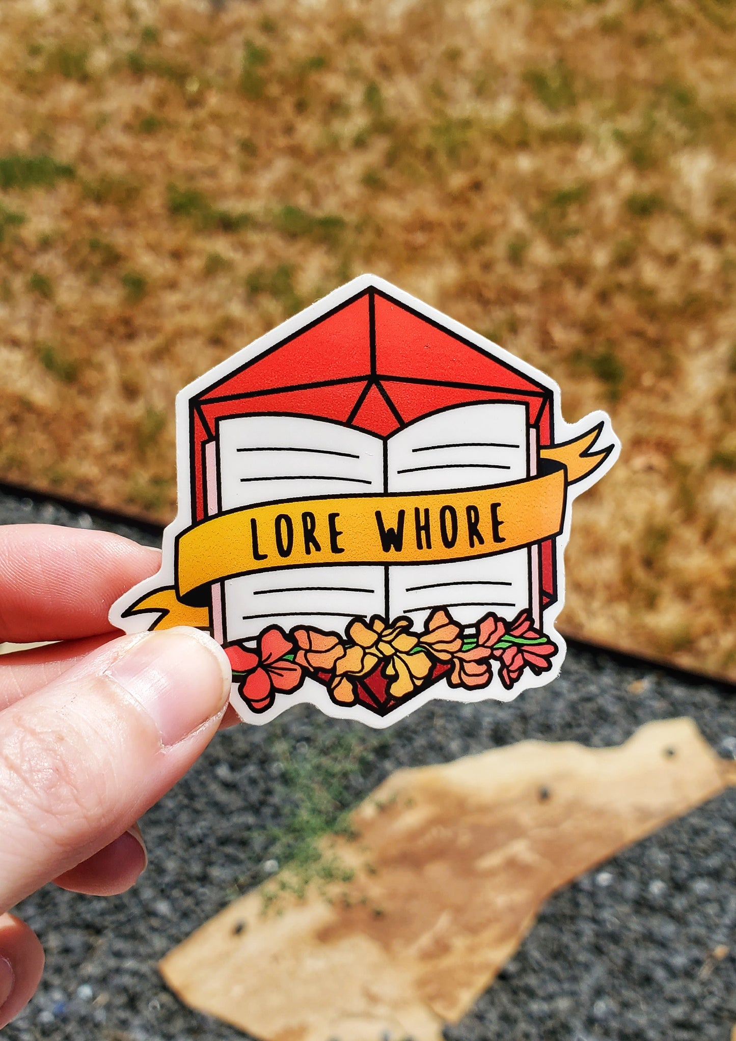 Lore Whore Sticker
