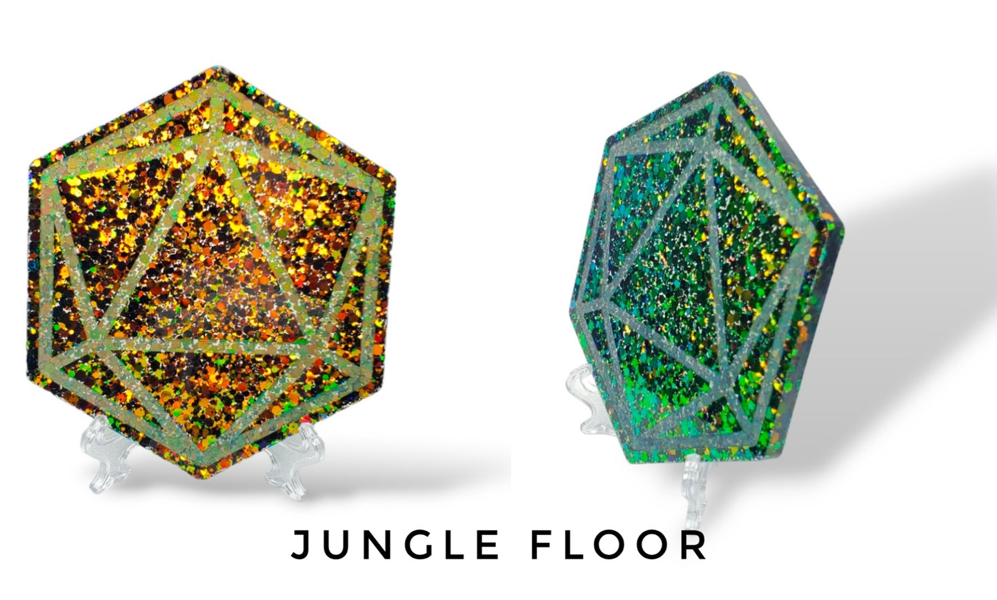 Glitter Resin Coaster (open for color options)