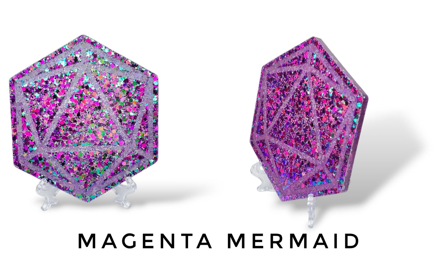 Glitter Resin Coaster (open for color options)