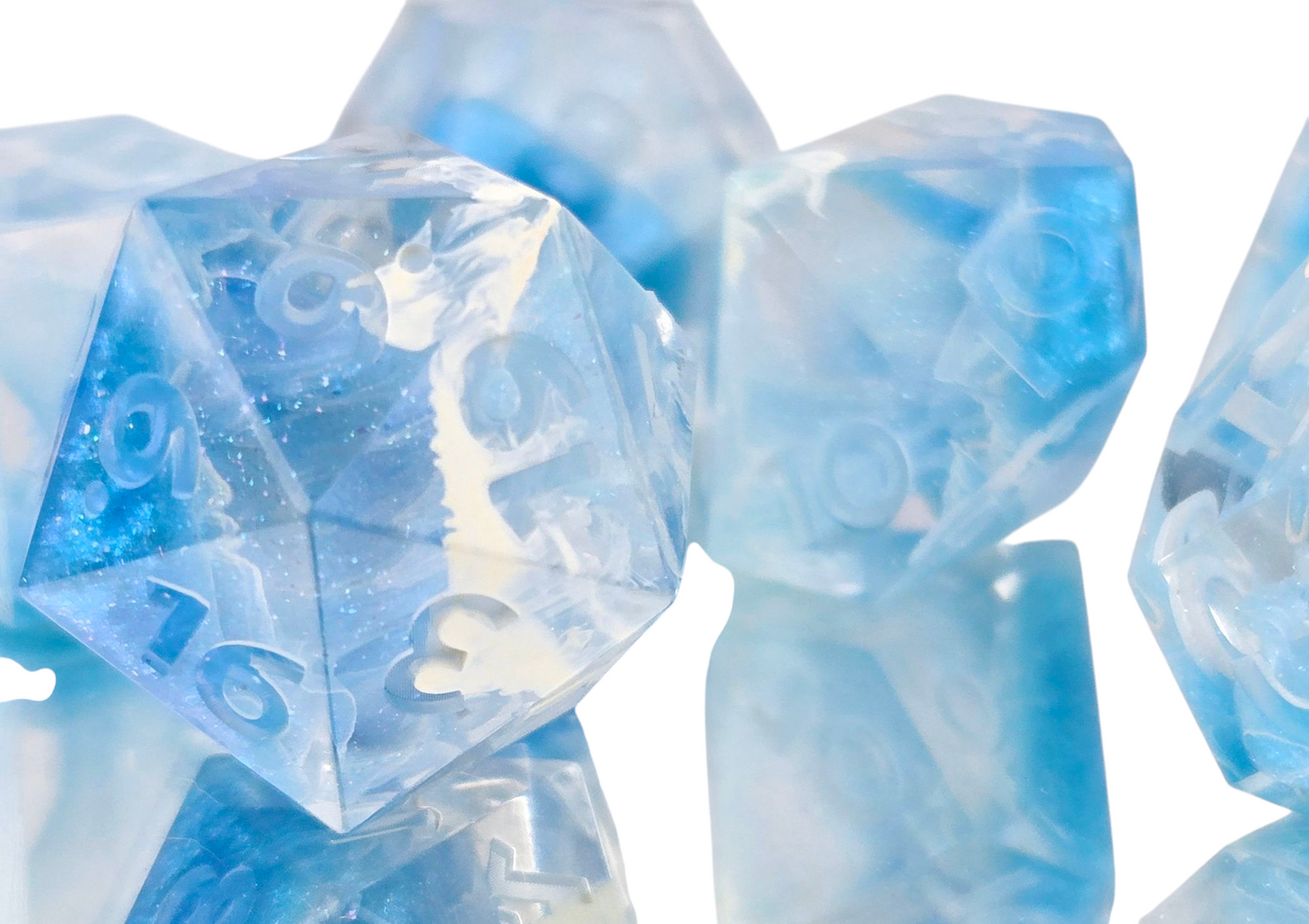 Blue and White Set (Unsanded, Uninked)