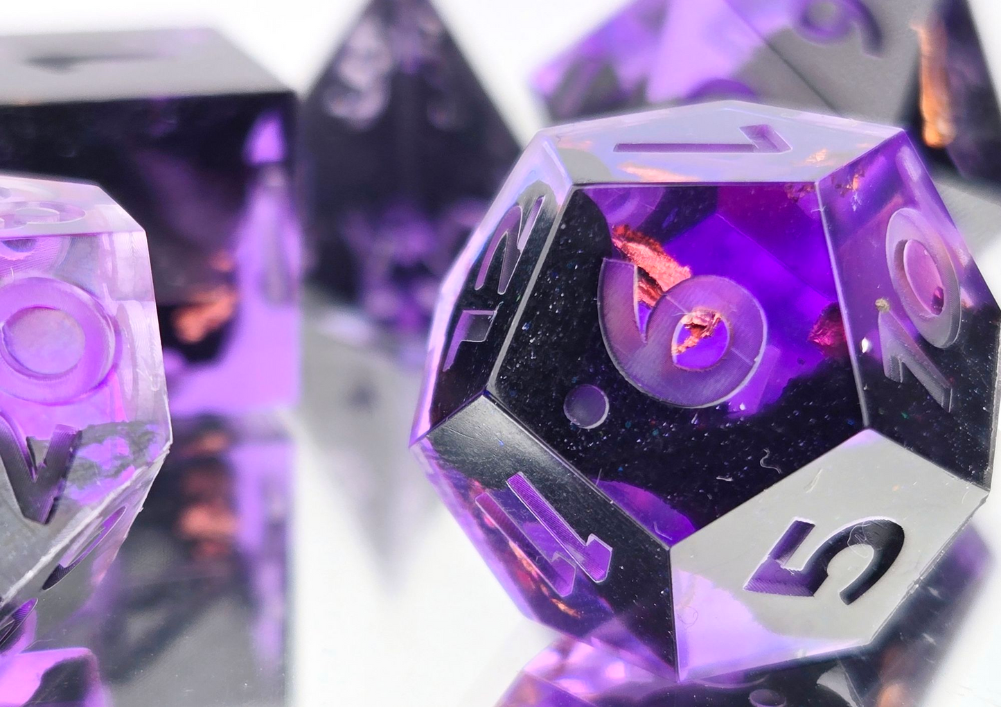 Purple and Black Set (Unsanded, Uninked)