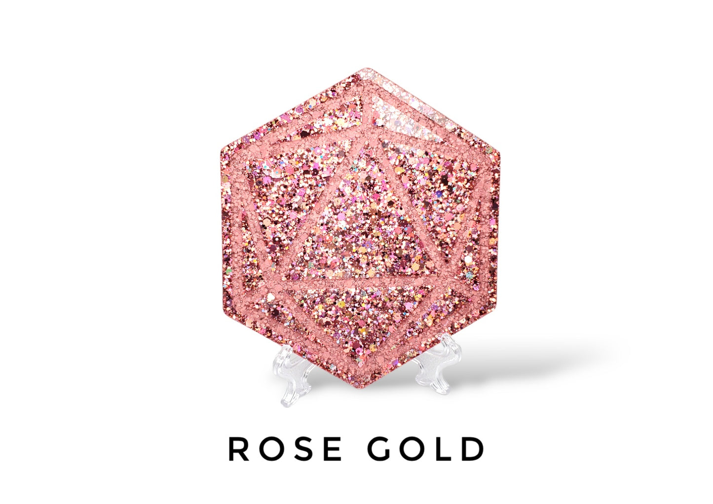 Glitter Resin Coaster (open for color options)