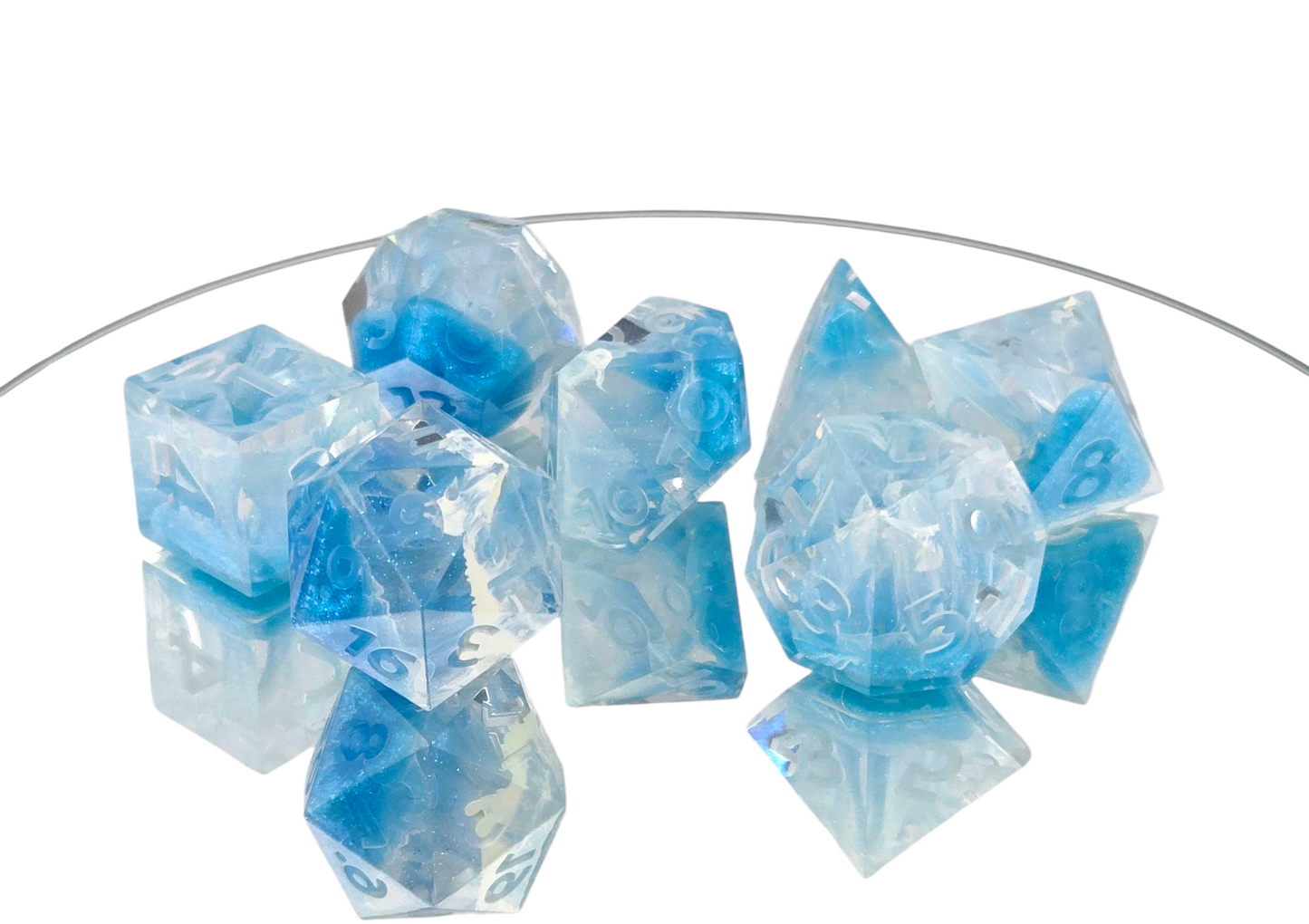 Blue and White Set (Unsanded, Uninked)