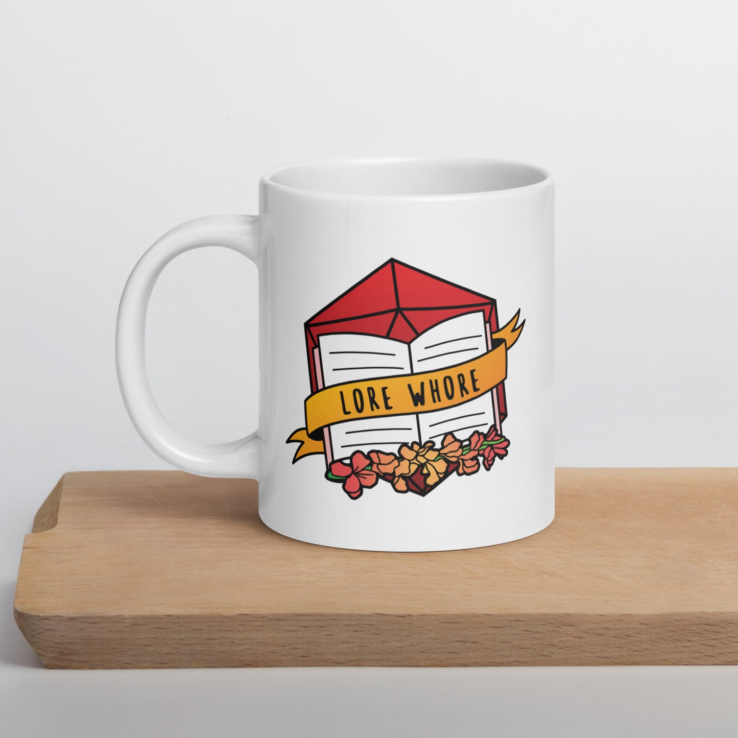 Lore Whore Mug (Red)