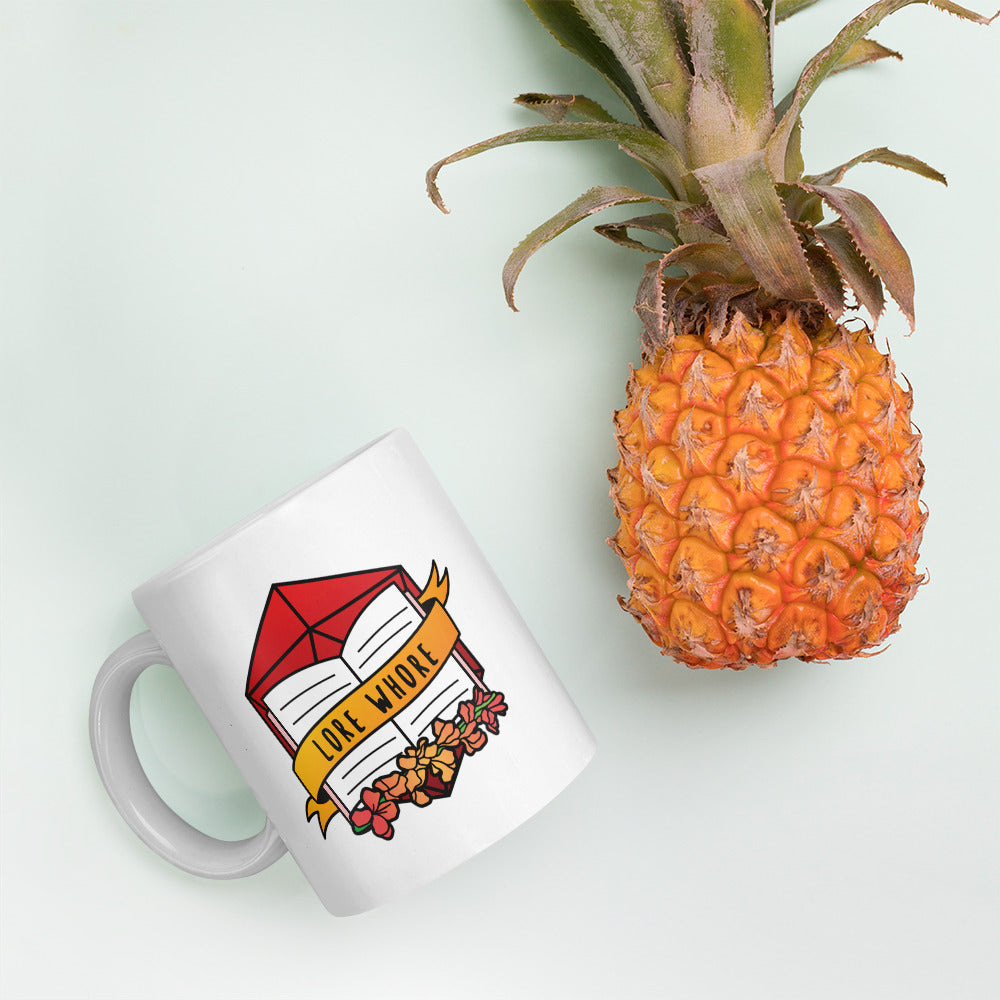 Lore Whore Mug (Red)