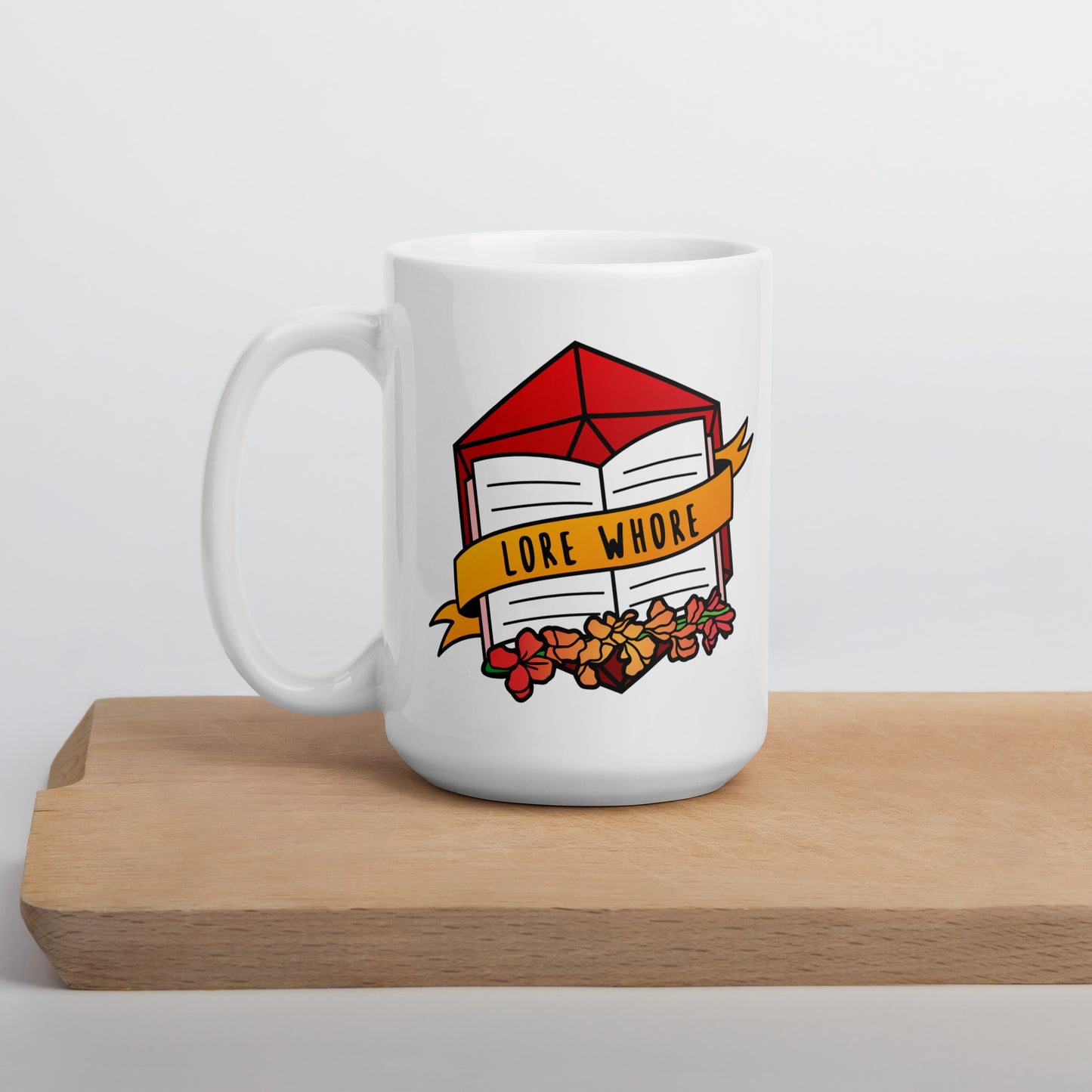Lore Whore Mug (Red)
