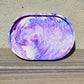 Faux Stone Trinket Tray - Purple and Blue