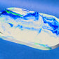 Faux Stone Trinket Tray - Lime Green and Blue