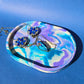 Faux Stone Trinket Tray - Blue and Light Purple