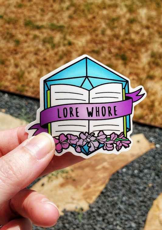 Lore Whore Sticker
