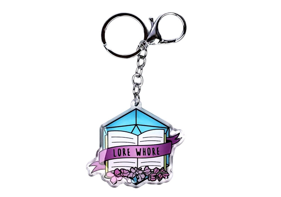 Lore Whore Keychain