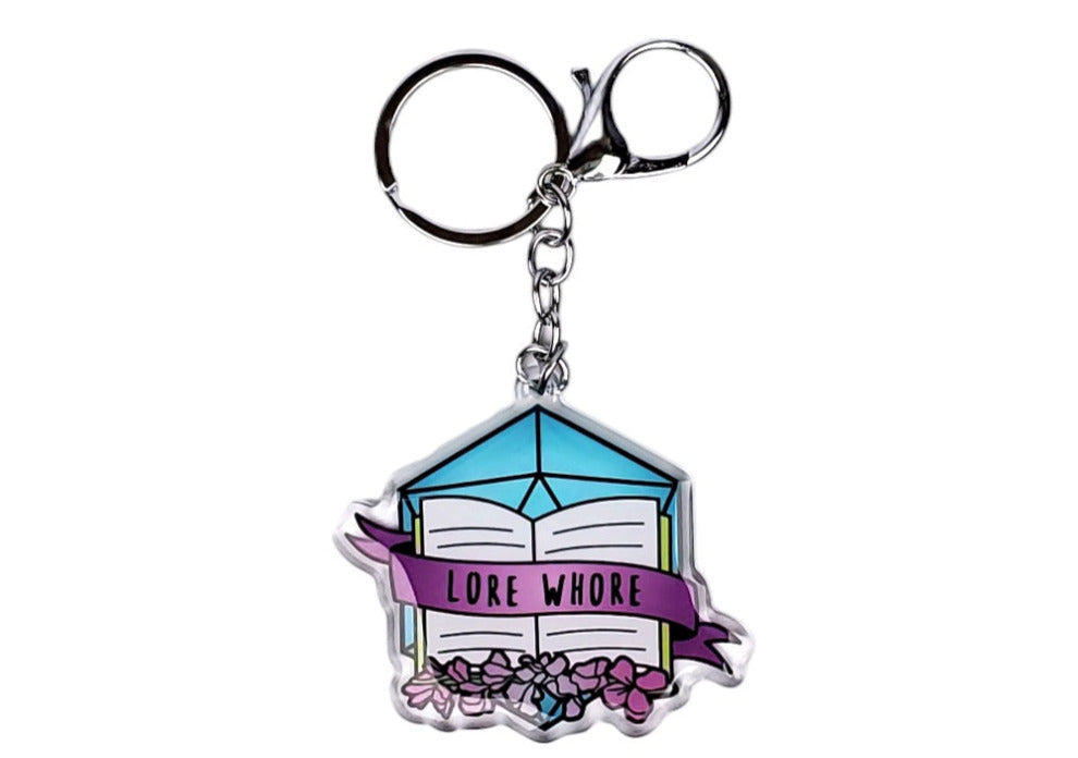 Lore Whore Keychain