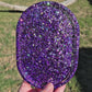 Resin Trinket Tray - Purple Colorshift Chunky Glitter