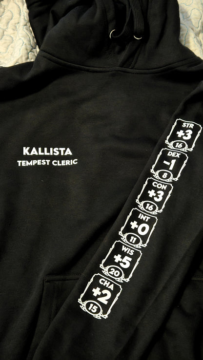 Custom Stat Modifier Pullover Hoodie