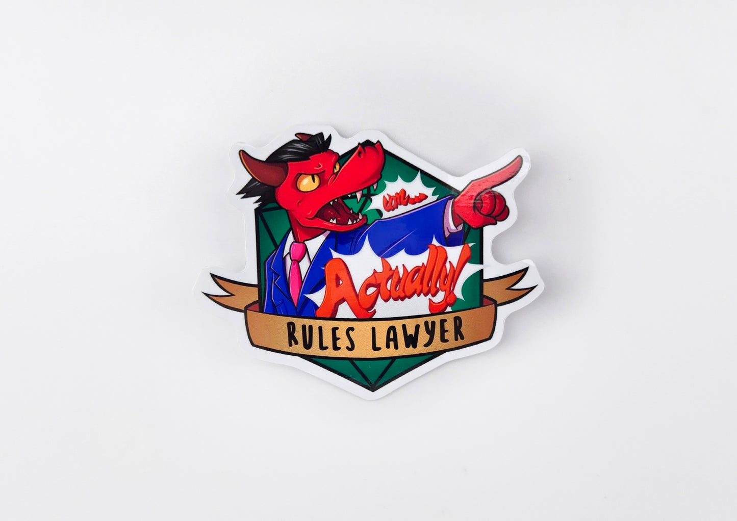 Rules Lawyer Sticker