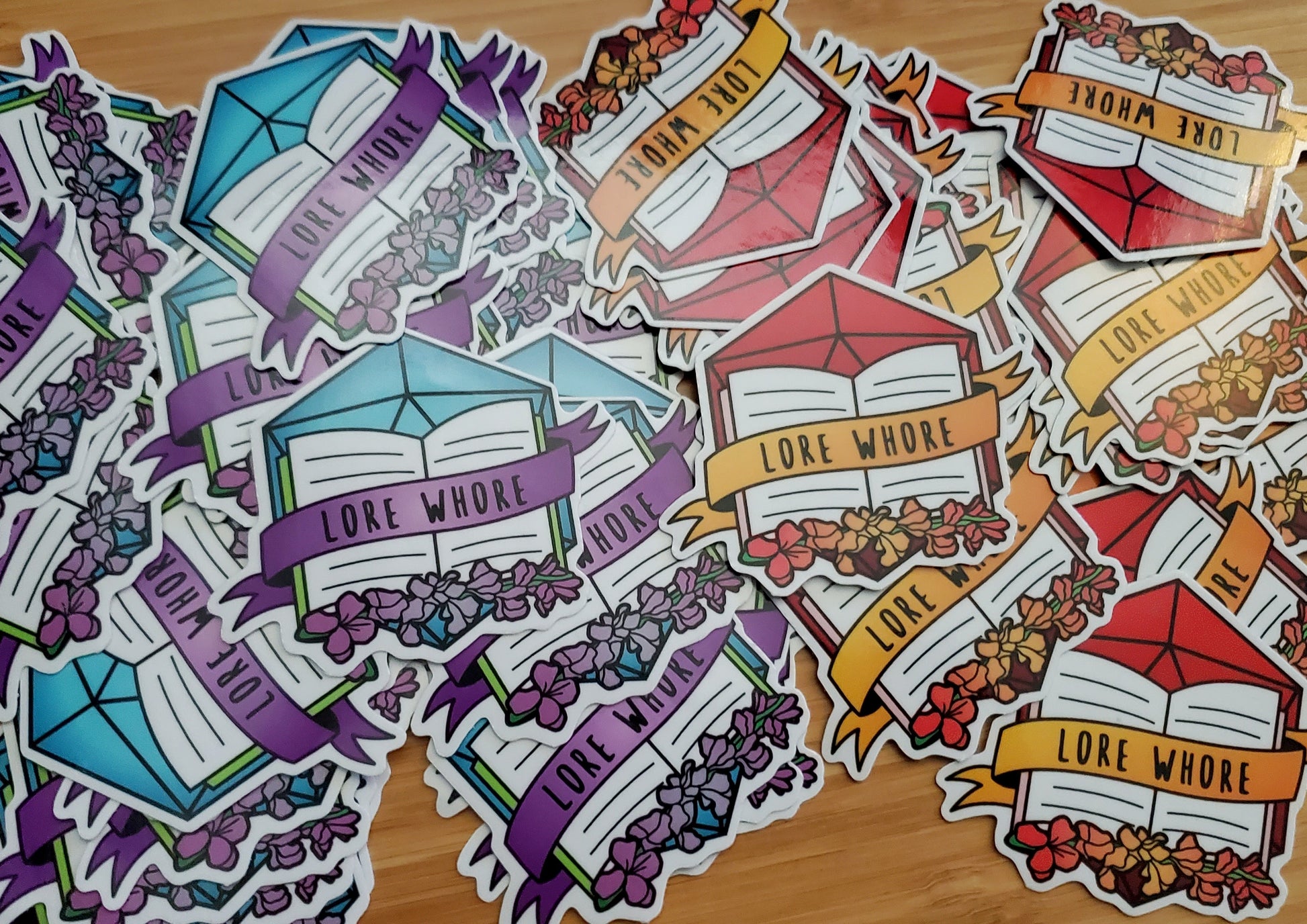 Number Lore Stickers for Sale