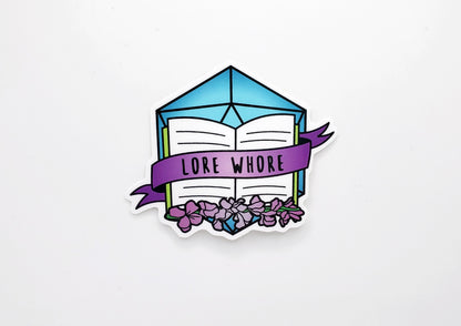 Lore Whore Sticker