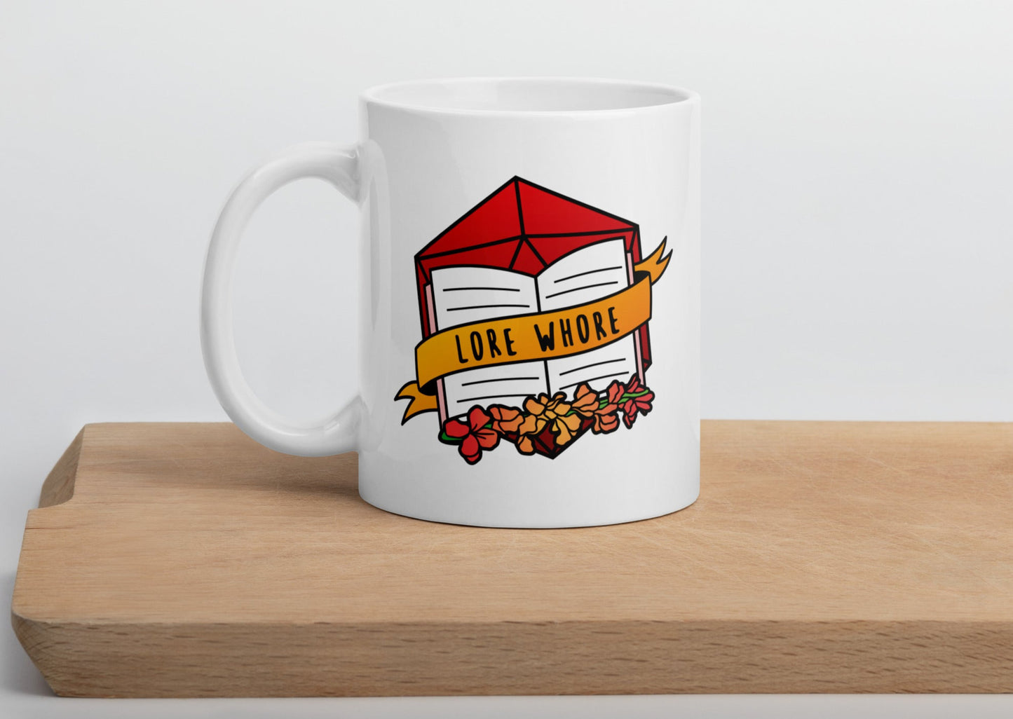 Lore Whore Mug (Red)